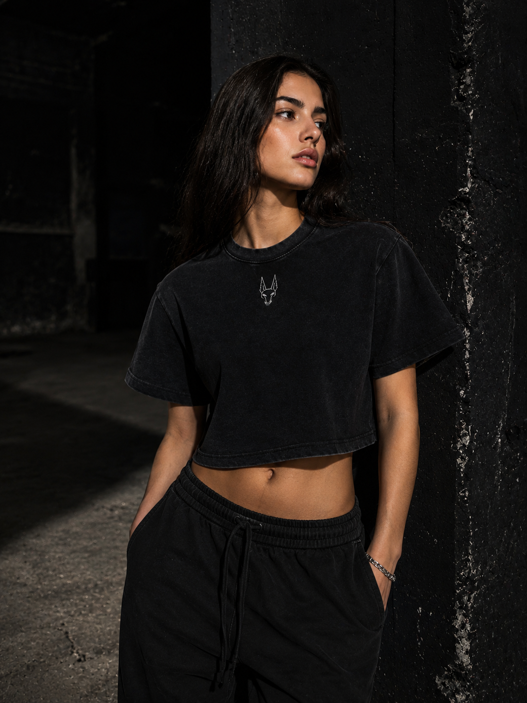 LWR Anubis Cropped Tee