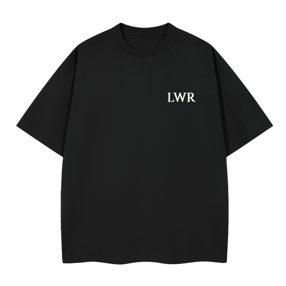 LWR Essential Tee – Black-4