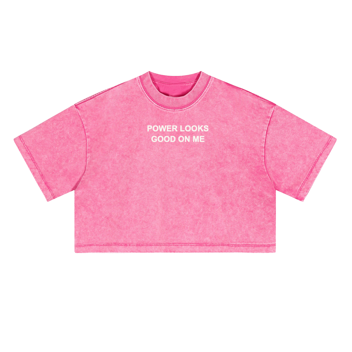 LWR Power Girl Cropped Tee-3