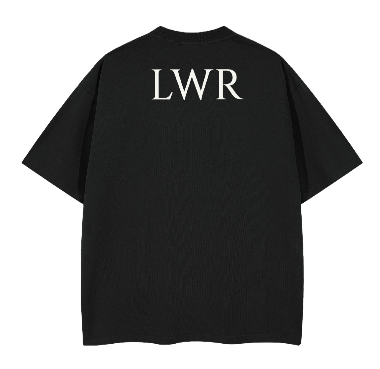 LWR Essential Tee – Black-5