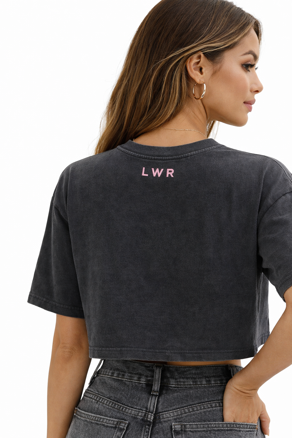 LWR Power Girl Cropped Tee-2